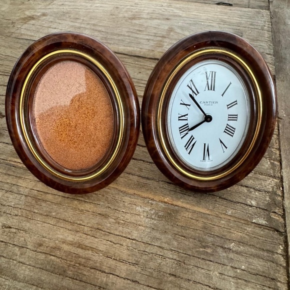 "Cartier, Travel Clock" and "Travel Frame". - Picture 7 of 7